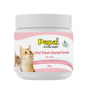 Papai 海藻深層貓潔牙粉 - 三文魚口味 60g（貓貓適用）